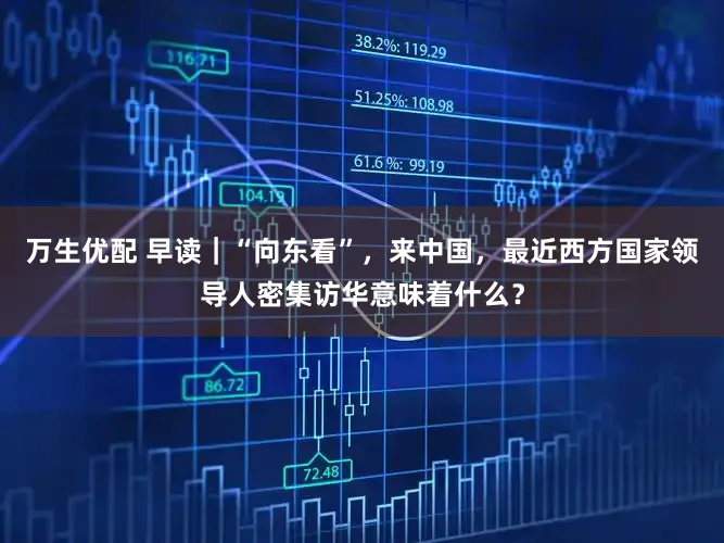 万生优配 早读｜“向东看”，来中国，最近西方国家领导人密集访华意味着什么？
