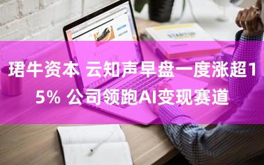珺牛资本 云知声早盘一度涨超15% 公司领跑AI变现赛道