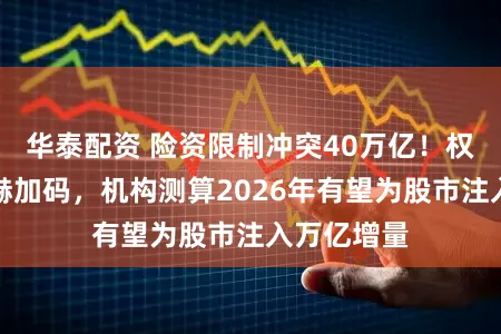 华泰配资 险资限制冲突40万亿！权柄建树显赫加码，机构测算2026年有望为股市注入万亿增量