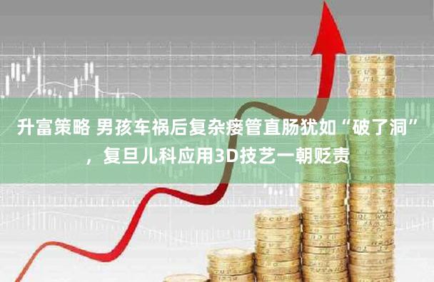 升富策略 男孩车祸后复杂瘘管直肠犹如“破了洞”，复旦儿科应用3D技艺一朝贬责