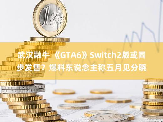 武汉融牛 《GTA6》Switch2版或同步发售？爆料东说念主称五月见分晓