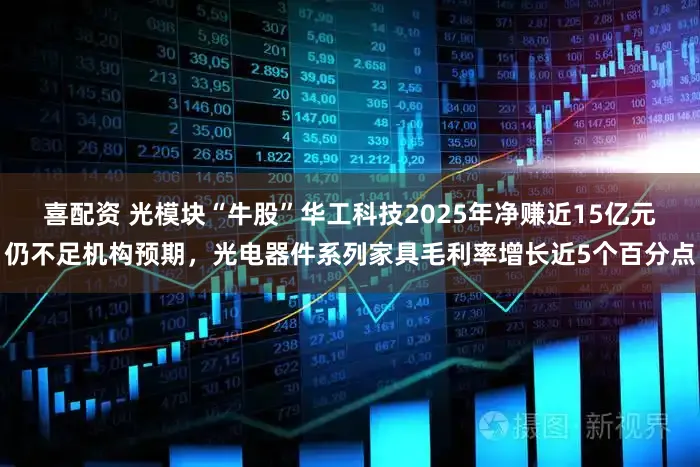 喜配资 光模块“牛股”华工科技2025年净赚近15亿元仍不足机构预期,光电器件系列家具毛利率增长近5个百分点