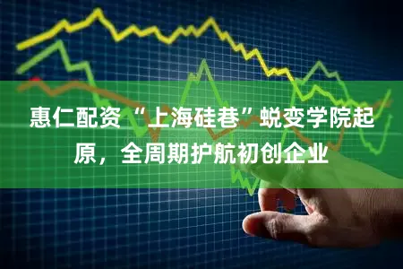 惠仁配资 “上海硅巷”蜕变学院起原,全周期护航初创企业